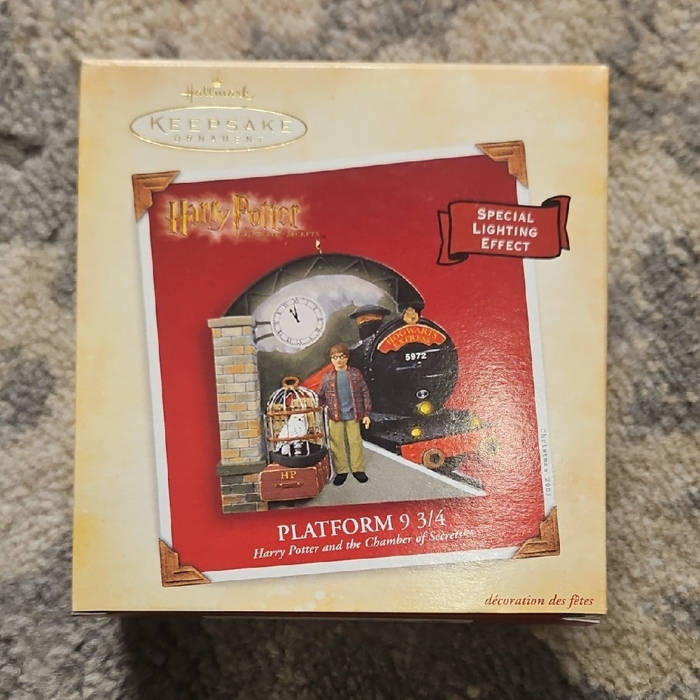 Hallmark Keepsake Ornament with Red and Black Train